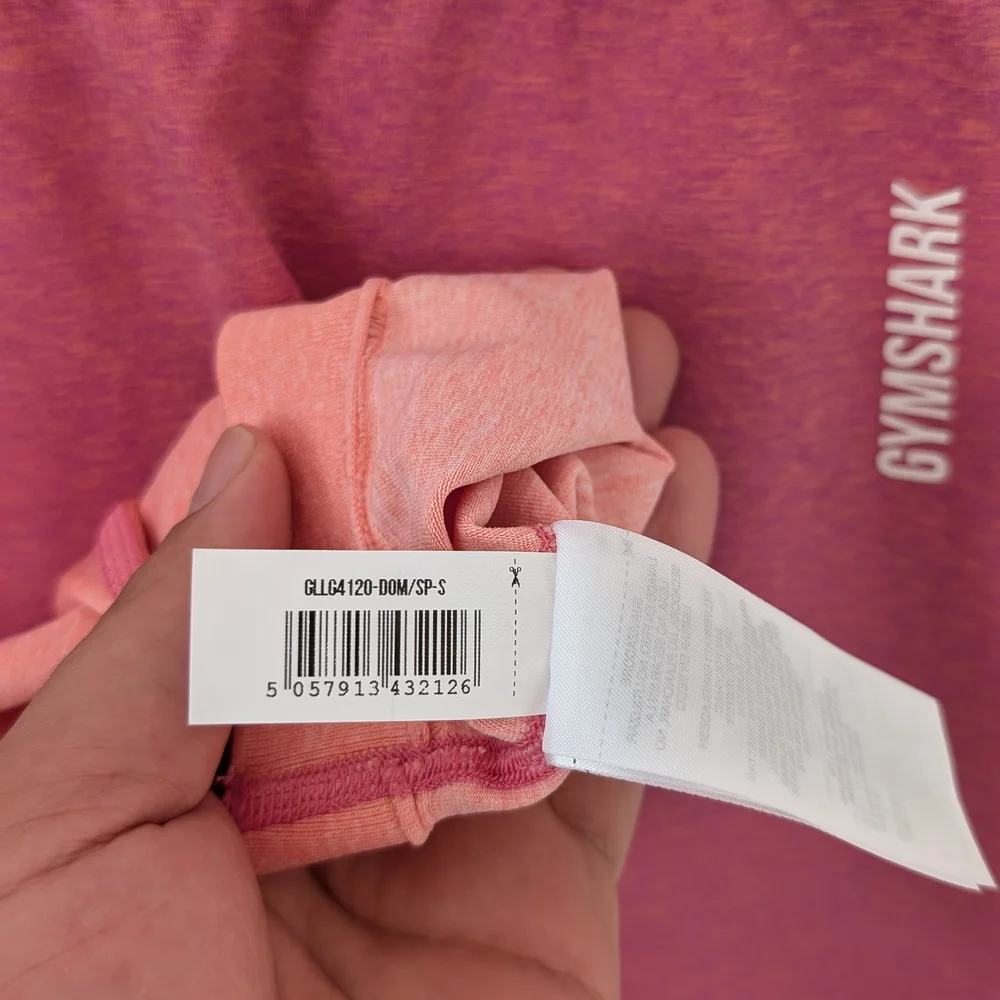 Gymshark Pink Ombre Sweatpants NWOT - Picture 2 of 4